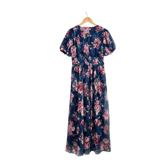 Baltic Born Blue Floral Maxi Dress - Picture 11 of 16